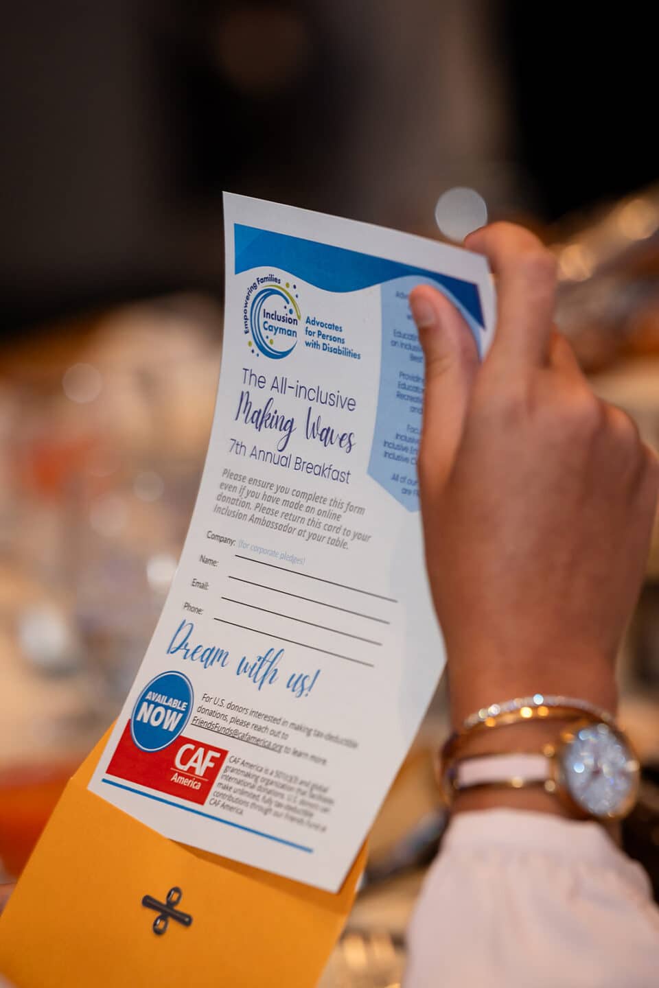 Inclusion Cayman Making Waves Breakfast 2025