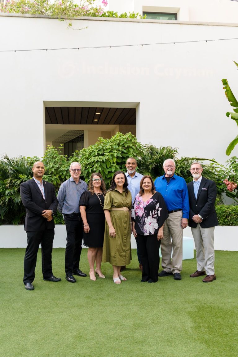 A group shot of the Inclusion Cayman Board of Directors